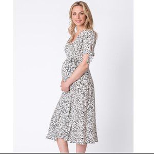 Seraphine - Maternity Dress - Midi Wrap - 6/S-M